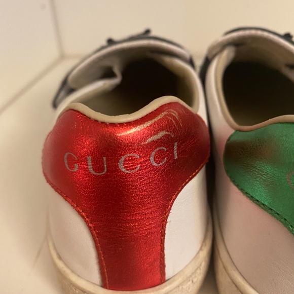 SOLD Gucci Butterfly Aces Kids Sneakers - Picture 7 of 10